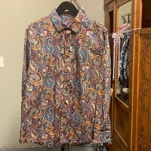 Tasso Elba Men’s Dress Shirt L